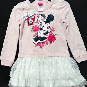 Disney Minnie Mouse Dress Girls Size 6  New With Tags